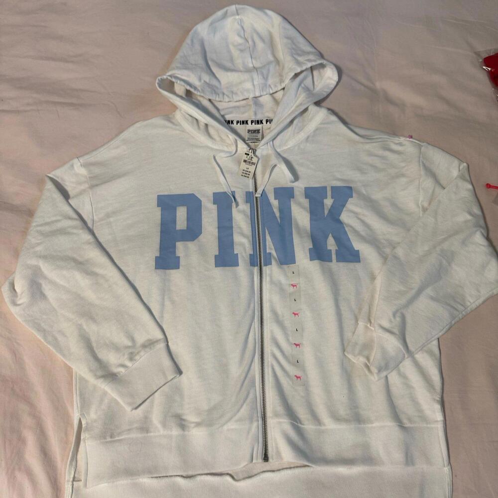PINK Victorias Secret Y2K zip up Jacket
